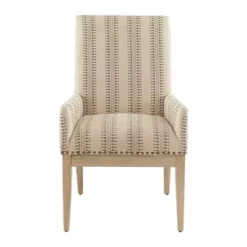 Natural Rika High Back Dining Armchair (Set Of 2) -Gourmet Interiors f73ec849 311c 441e 9ca8 0e92d991a0dd