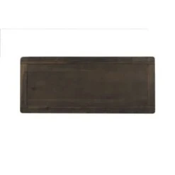 Rustic Storage Cabinet With Two Drawers And Four Classic Rattan Basket - Grey -Gourmet Interiors f7d581b2 c294 4076 8539 9415e89896ce