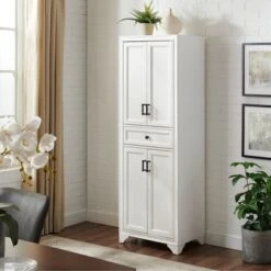 Tara Pantry - 23.75"W X 15"D X 67.75"H - White -Gourmet Interiors f7eaaf18 fb74 4f7f 915c 325808760c2f