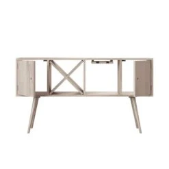 Carson Carrington Shorewood Mid-Century Modern Wood Sideboard - Natural Finish -Gourmet Interiors f9949137 76c3 4173 8ae9 c47649d8633a