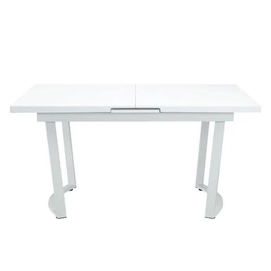 Rectangular Dining Table In High Gloss White Finish - High Gloss White 3 Rectangular Dining Table In High Gloss White Finish - High Gloss White