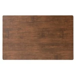 Baxton Studio Neona Modern Industrial Walnut Brown Finished Wood And Black Metal 5-Piece Dining Set - 5-Piece - Walnut Brown, Black -Gourmet Interiors fa485bdc 812a 479f a0cc bf78aa7c905b