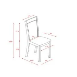 East West Furniture Linen Fabric Upholstered High Back Dining Chairs Set Of 2- (Fabric Color Options) - MZCNT04 29 East West Furniture Linen Fabric Upholstered High Back Dining Chairs Set Of 2- (Fabric Color Options) - MZCNT04 -Gourmet Interiors faf475eb 4530 4ab3 bd70 6a7887a2b823