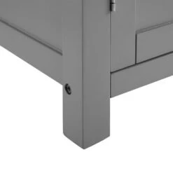 Savannah Stainless Steel Top Full-Size Kitchen Island/Cart - 37"H X 42"W X 18.25"D - Kitchen Cart - Stainless Steel - Grey -Gourmet Interiors fd7840e4 857a 437d a21d e399abc50bbc