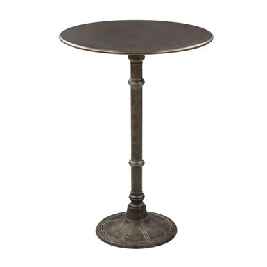 Round Bar Table Dark Russet And Antique Bronze 6 Round Bar Table Dark Russet And Antique Bronze - Image 4