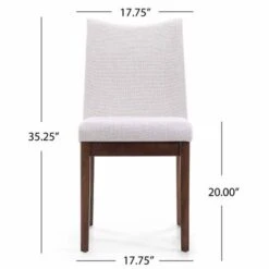 Dimitri Mid-Century Fabric Dining Chair (Set Of 2) By Christopher Knight Home - Mint With Walnut -Gourmet Interiors ff3e05e2 743c 46ac b2b8 2c5bc63eb7ee