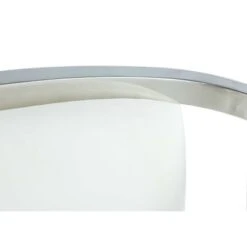 Somette Modern Arm Chair With Steel & Solid Acrylic Frame, Set Of 2 - Set Of 2 - White - Dining Height -Gourmet Interiors ffd6cf21 45a7 4821 bad9 807dda21a8b7